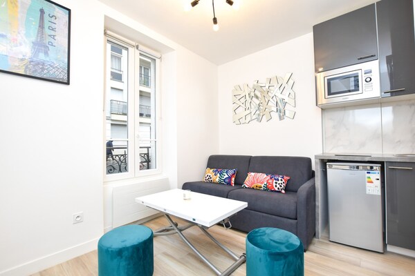Knus studio-appartement in het 14e arrondissement, vlakbij Parc Montsouris - thumbnail 6