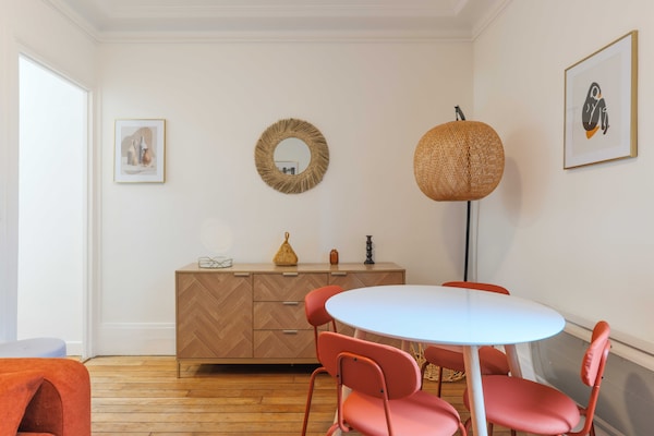 Charmant appartement in 17e arrondissement, vlakbij metro Guy-Moquet - thumbnail 4