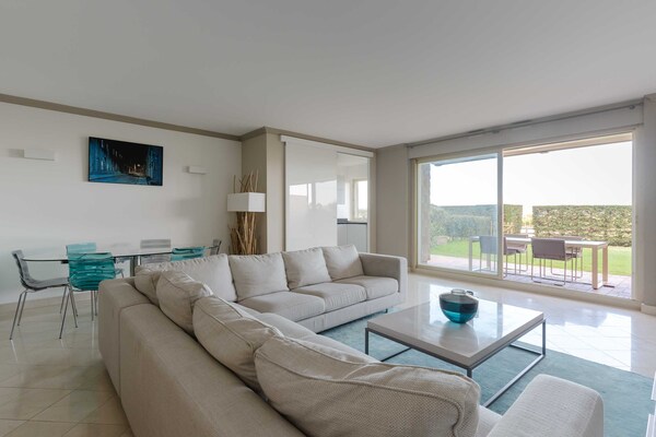 Luxe appartement 100m² bij het strand en casino van Deauville - thumbnail 6