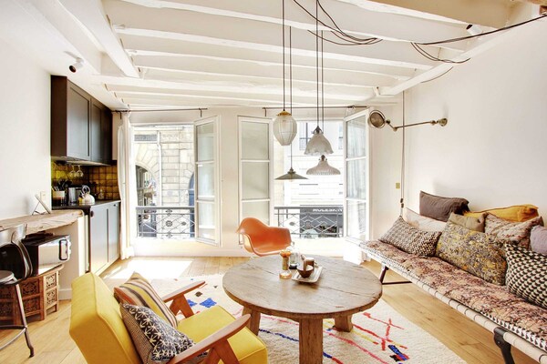 Gerenoveerd studio-appartement in het Quartier Latin, vlakbij de Seine - thumbnail 5
