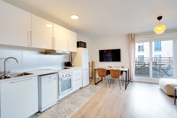 Ruim familieappartement in Saint-Ouen-sur-Seine, dicht bij metro Parijs - thumbnail 6