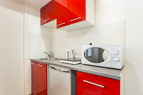 Kompakt studio-appartement in Malakoff, vlakbij Parijs en La Coulée Verte - thumbnail 4