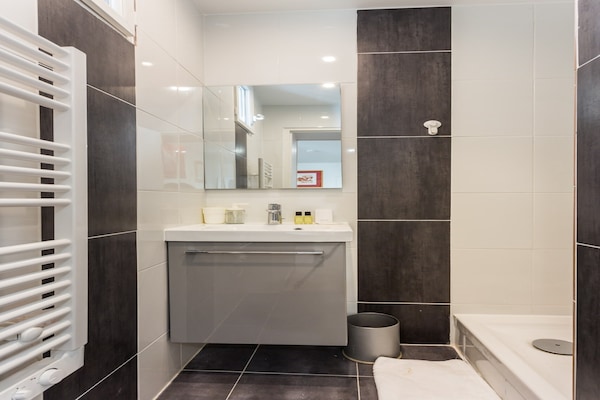 Kompakt studio-appartement in Malakoff, vlakbij Parijs en La Coulée Verte - thumbnail 5