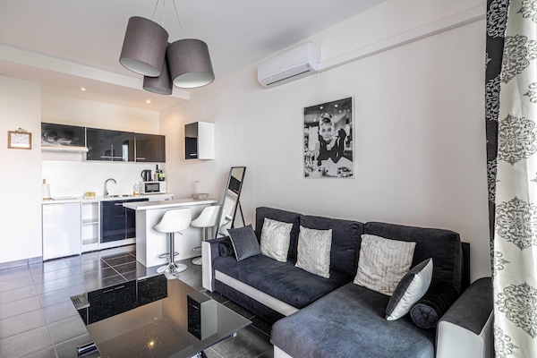 Zonnig appartement met balkon vlakbij La Croisette in Cannes - thumbnail 4
