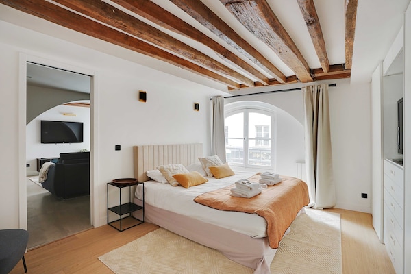 Rustig appartement in het hart van Parijs (1e arrondissement) - thumbnail 4