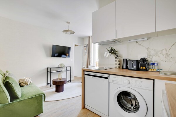Licht en comfortabel appartement in Ivry-sur-Seine voor 2 personen · 1 slk - thumbnail 3