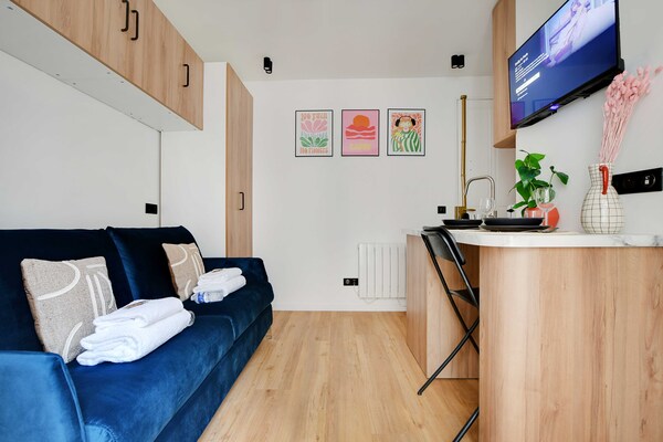 Compact studio-appartement in het hart van Montmartre, Parijs - thumbnail 6
