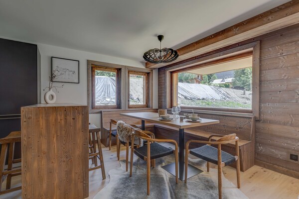 Stijlvol appartement voor 6 personen nabij de skiliften van Mont d'Arbois - thumbnail 4