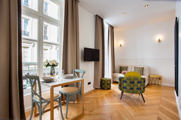 Licht appartement in de Marais, vlakbij Enfants-Rouges - thumbnail 2
