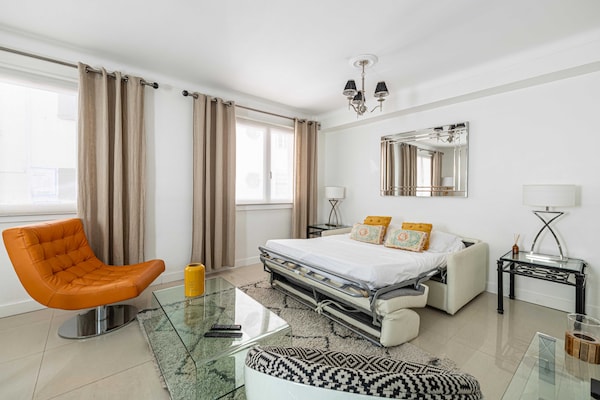 Elegant appartement in Cannes, vlakbij het strand en Martinez - thumbnail 5