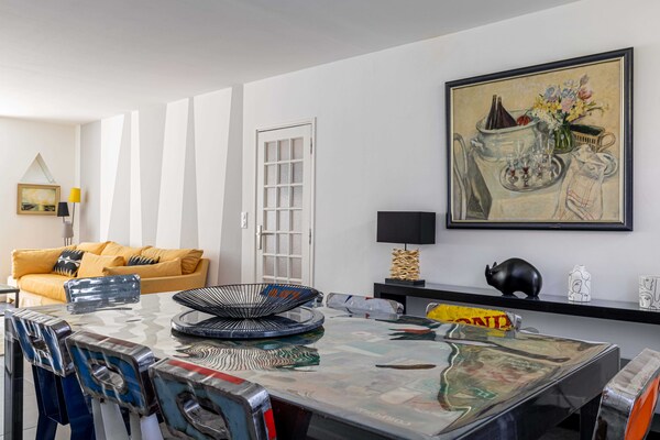Centraal appartement in Saint-Tropez, 2 minuten van de haven - thumbnail 4