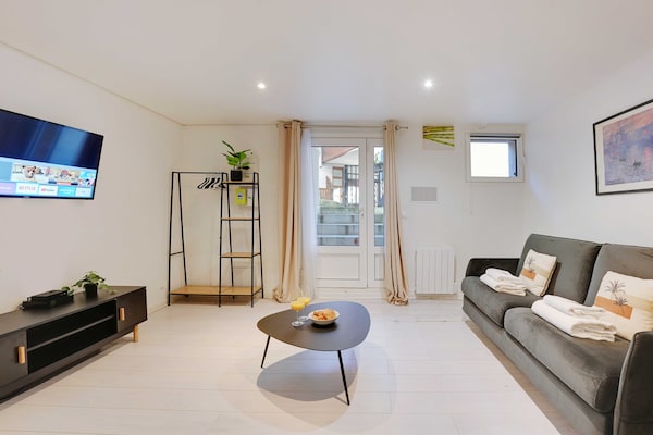 Stijlvol appartement bij metro, op steenworp van Parijs - thumbnail 3