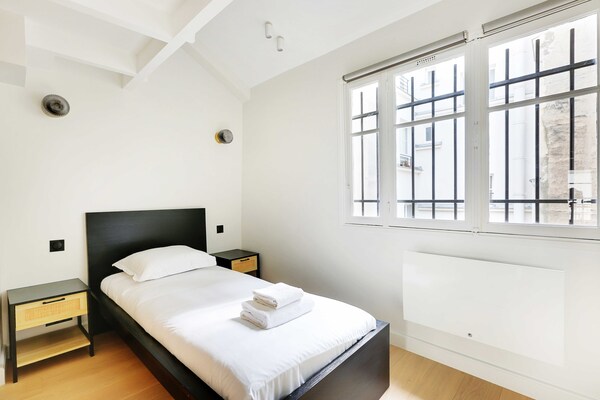 Modern appartement voor 5 in levendig Sentier, vlakbij Montorgueil - thumbnail 3