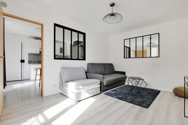 Stijlvol appartement 50m² in levendige wijk America, vlakbij Grande Halle de la Villette - thumbnail 6