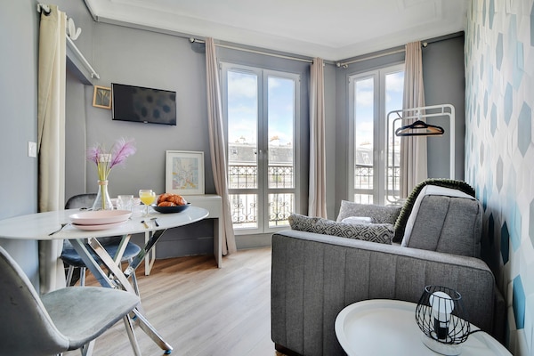 Compacte studio in het bruisende 10e arrondissement, vlakbij Canal Saint-Martin - thumbnail 3