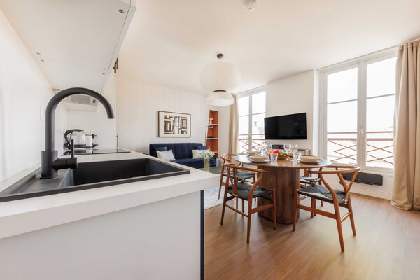Licht appartement van 60m² in het 6e arrondissement, vlakbij Le Bon Marché - thumbnail 4