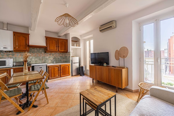 Stijlvol appartement in historisch hart van Cannes, 45m² met airco - thumbnail 2