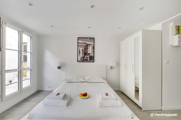 Intiem appartement in de Marais, vlakbij Notre-Dame - thumbnail 4