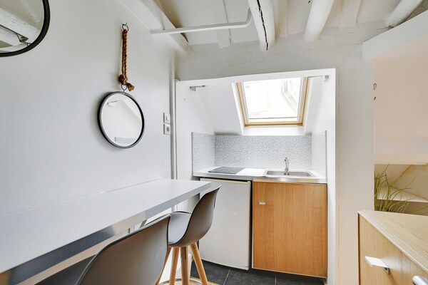 Compacte studio in hartje Bastille, Parijs – ideaal voor twee personen - thumbnail 3