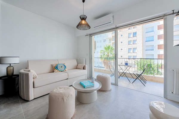 Gerenoveerd appartement in Antibes, 3 minuten van het strand - thumbnail 6