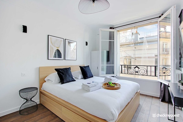 Charmant appartement in het hart van Le Marais, vlakbij Place des Vosges - thumbnail 2
