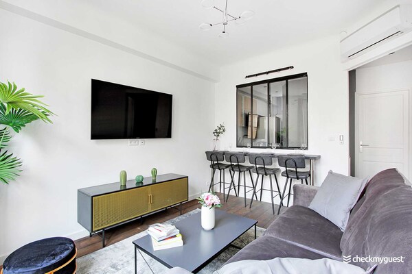 Charmant appartement in het hart van Le Marais, vlakbij Place des Vosges - thumbnail 3