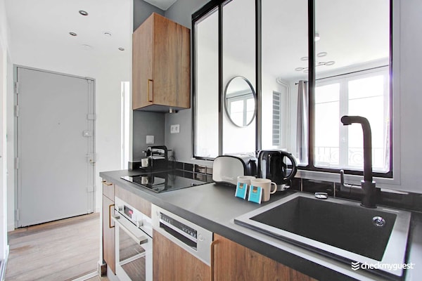 Charmant appartement in het hart van Le Marais, vlakbij Place des Vosges - thumbnail 6