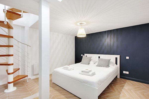 Knus appartement in hartje Roquette, vlak bij Place de la Bastille - thumbnail 4