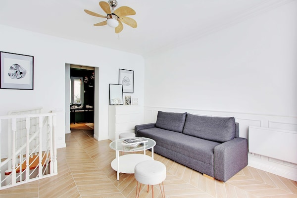 Knus appartement in hartje Roquette, vlak bij Place de la Bastille - thumbnail 6