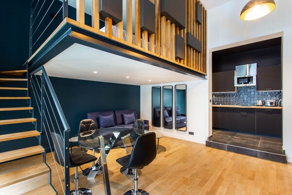 Stijlvol studio-appartement met mezzanine in chic Parijs 8, dichtbij Champs-Élysées - thumbnail 6