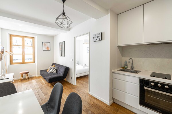 Romantisch appartement in Le Suquet, 100m van Palais des Festivals - thumbnail 5