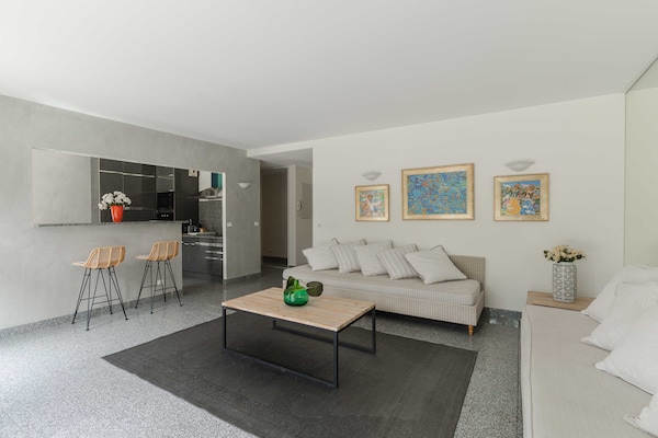 Luxe appartement 160m² met tuin, zwembad en tennis in hartje Deauville - thumbnail 2