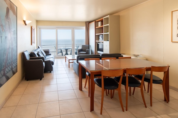 Zeezicht IX: 7e verdieping met panoramisch zeezicht en zwembad in Oostende - thumbnail 3