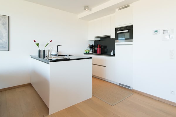 Rustig appartement in Oostende-Raversijde met uitzicht op de duinen - thumbnail 2