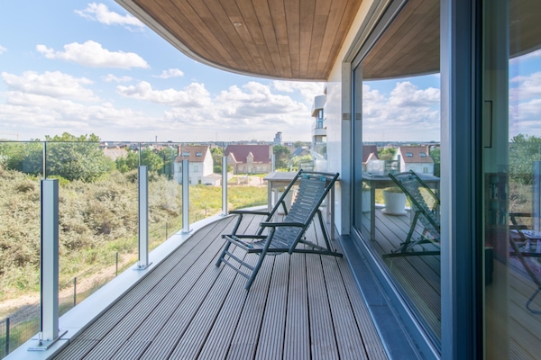 Rustig appartement in Oostende-Raversijde met uitzicht op de duinen - thumbnail 4