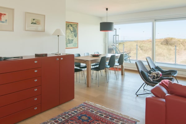 Rustig appartement in Oostende-Raversijde met uitzicht op de duinen - thumbnail 3