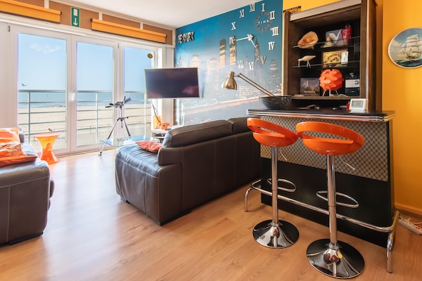 Art Deco appartement met zeezicht op 100m van het casino in Oostende - thumbnail 6
