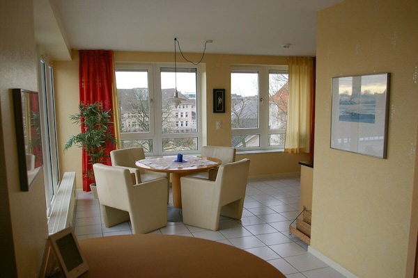 Licht vakantiehuis met wintertuin op 2 km van het strand van Cuxhaven - thumbnail 6