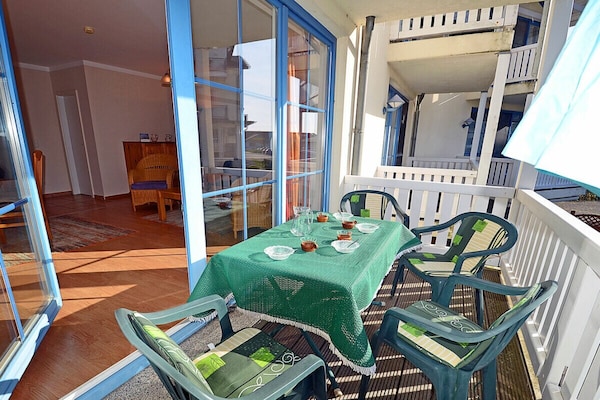Knus vakantiehuis op 100m van strand in Glowe met balkon op het westen - thumbnail 3