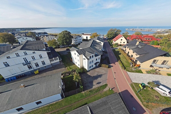Knus vakantiehuis op 100m van strand in Glowe met balkon op het westen - thumbnail 6