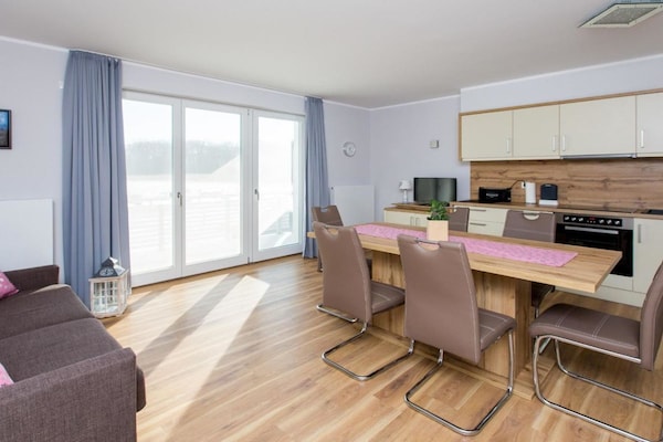 Exclusief appartement aan de jachthaven met panoramisch uitzicht over de Plauer See - thumbnail 6