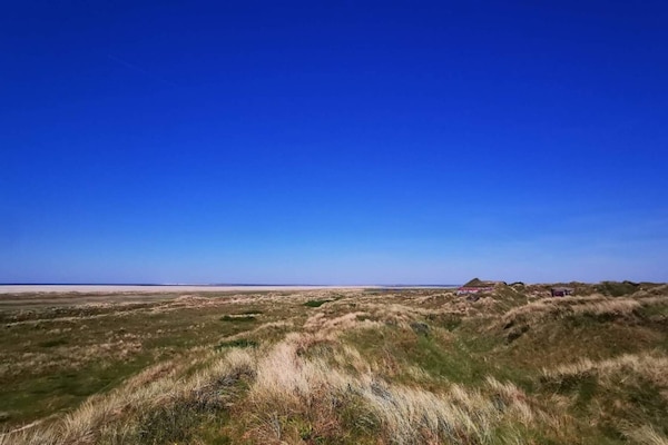 Vrijstaand vakantiehuis voor 2 aan de golfbaan, 200m van het strand van Fanø - thumbnail 3