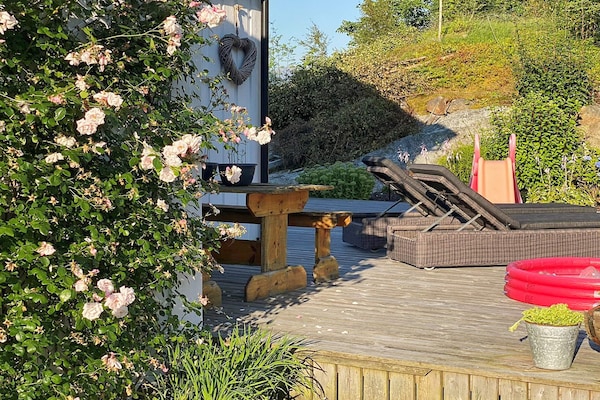 Vrijstaand vakantiehuis op autovrij eiland Heng – 100m van zee met panoramisch uitzicht - thumbnail 5