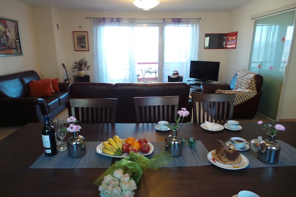Prachtig appartement in Lovran met balkon en weids uitzicht op zee - thumbnail 3