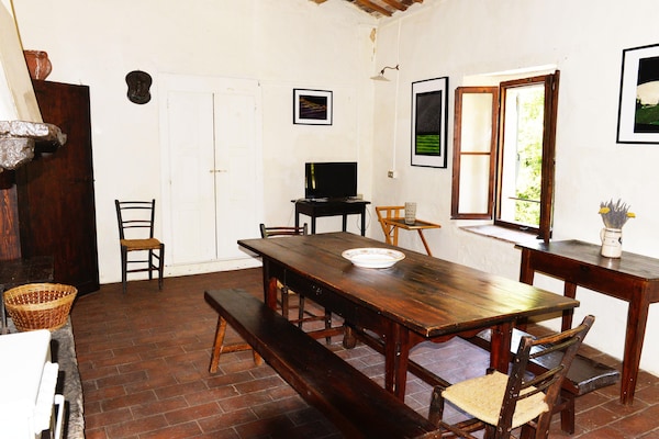 Authentiek Toscaans vakantiehuis met privétuin en panoramisch uitzicht - thumbnail 4