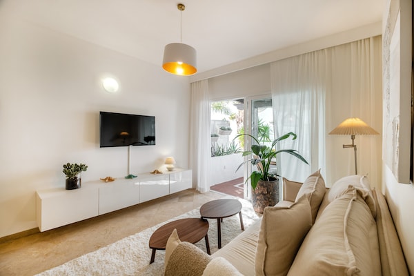 Knus appartement aan de golfbaan in Estepona, strand op 80 meter - thumbnail 4