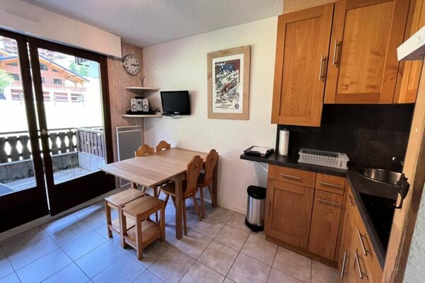 Knus appartement voor 4 personen in Châtel met terras en uitzicht op de bergen - thumbnail 1