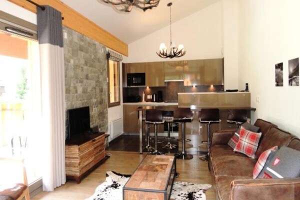 Luxe appartement in Châtel met 3 slaapkamers en skiruimte - thumbnail 5