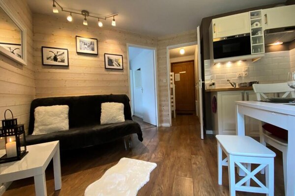 Knus appartement voor 6 bij de Linga-kabelbaan in Châtel - thumbnail 4
