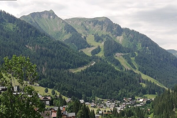 Knus appartement met balkon en uitzicht op de vallei in Châtel - thumbnail 2